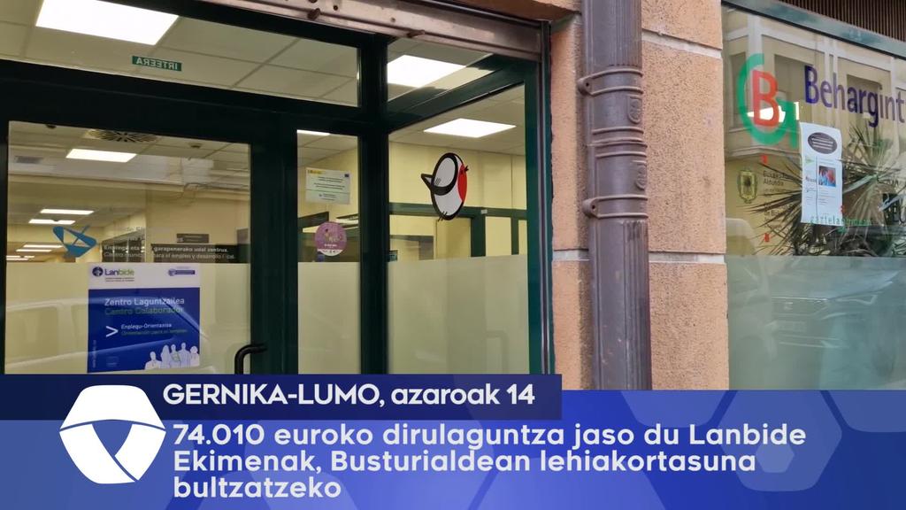 Lanbide Ekimenak 74.010 euroko dirulaguntza jaso du