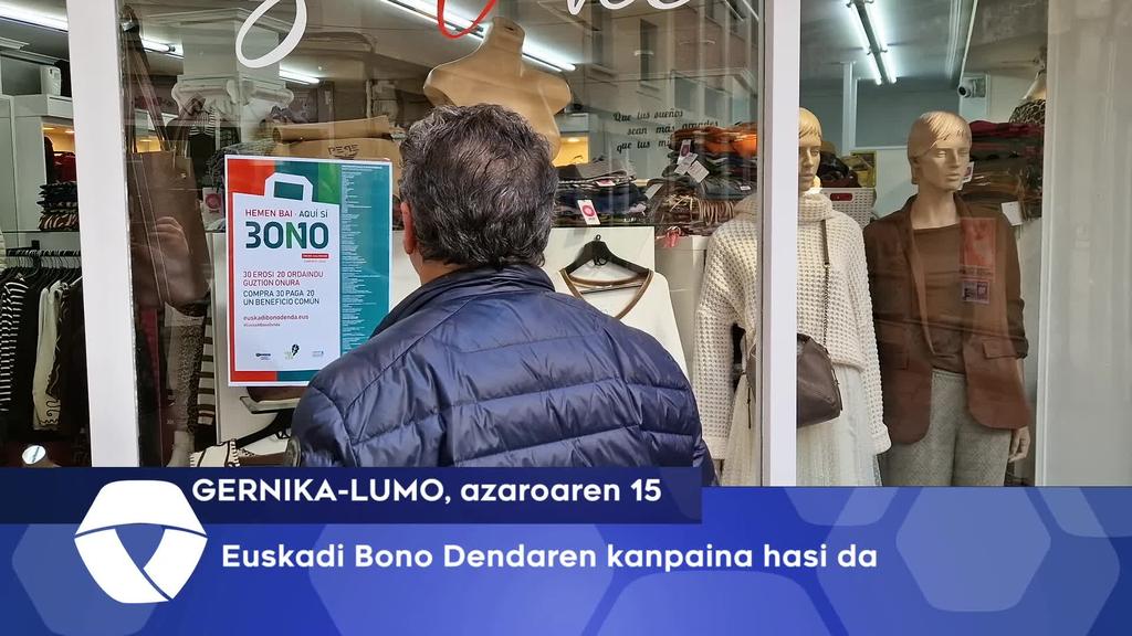 Euskadi Bono Dendaren kanpaina hasi da