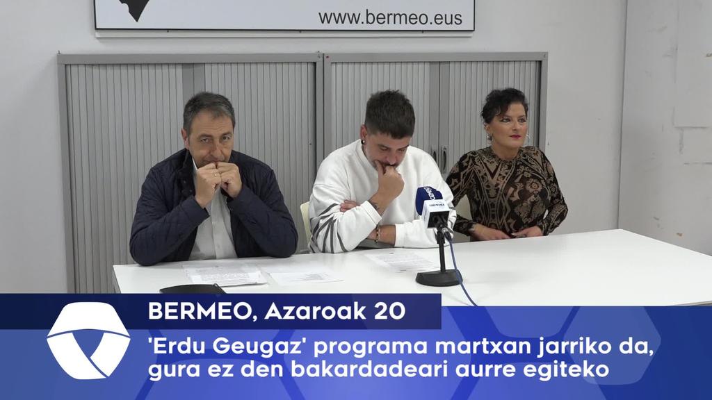 'Erdu Geugaz' programa martxan jarriko da gura ez den bakardadeari aurre egiteko