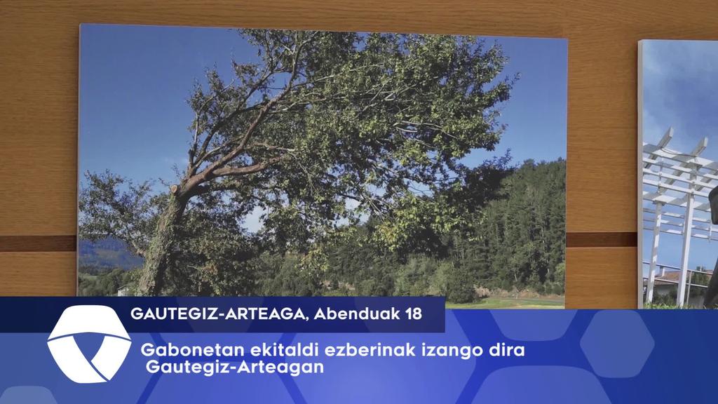 Gabonetan ekitaldi ezberdinak izango dira, Gautegiz Arteagan