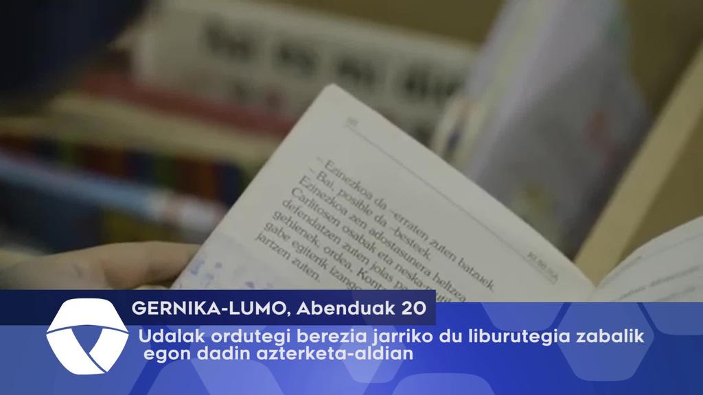 Udalak ordutegi berezia jarriko du liburutegia zabalik egon dadin azterketa-aldian