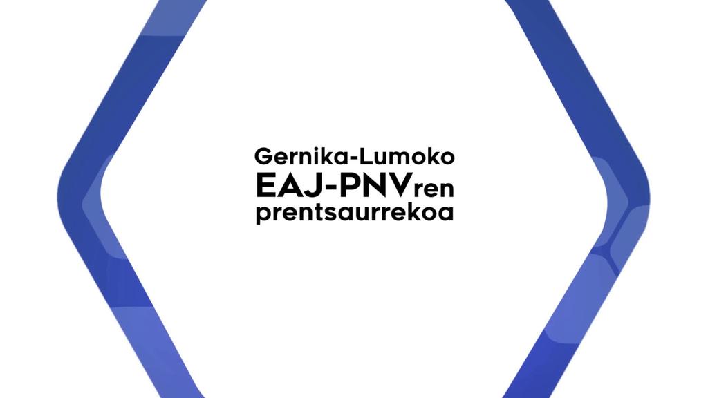 Gernika-Lumoko EAJ-PNVren prentsaurrekoa