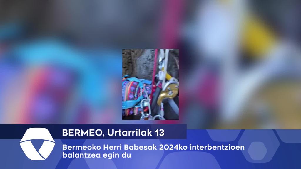  Bermeoko Herri Babesak 2024ko interbentzioen balantzea egin du