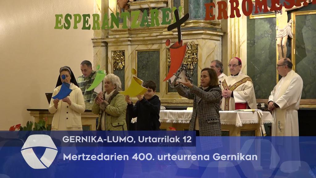 Mertzedarien 400. urteurrena Gernikan